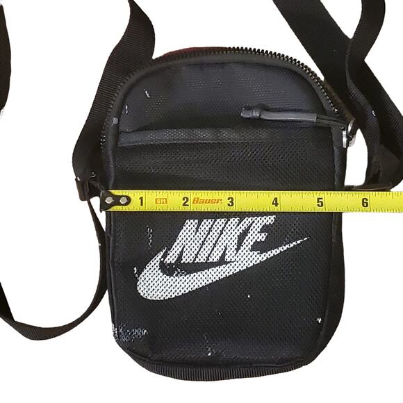 Nike Heritage Mini Cross Bag Saddlebag Small item Pouch Body Bag BA5871-010 - Picture 12 of 13